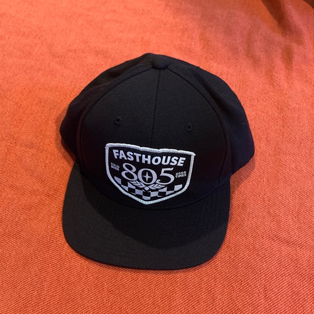 Fasthouse Black Logo Cap NWOT
